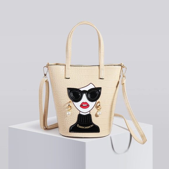 Bag Pebble Grain Domed Satchel - Picture 7 of 9